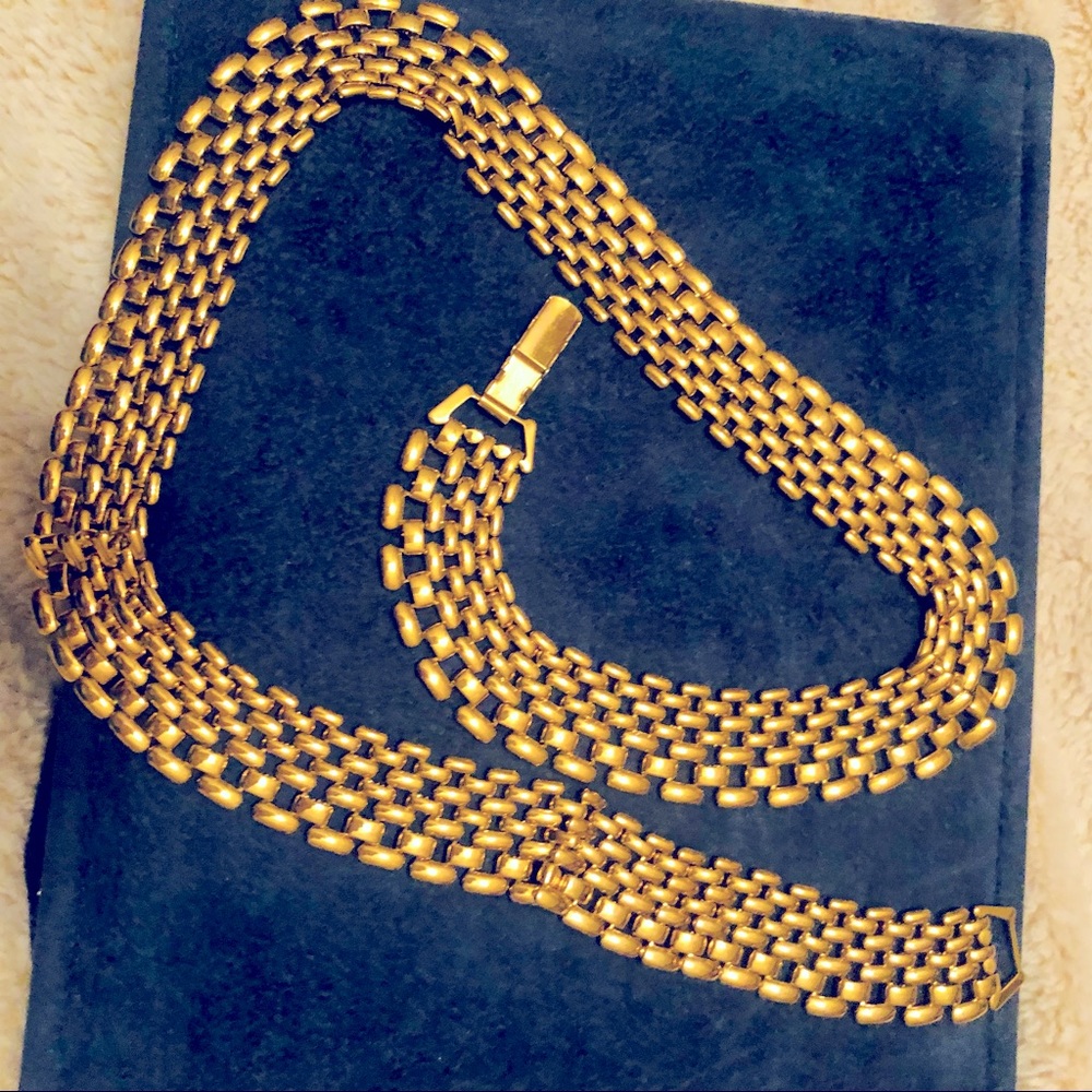 Gold necklace